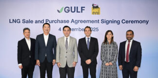 GULF ผนึก Eni บริษัทพลังงานอิตาลี ลงนามสัญญาซื้อขาย LNGสอดรับแผนการจัดหาก๊าซธรรมชาติ เสริมความมั่นคงด้านพลังงานของประเทศ
