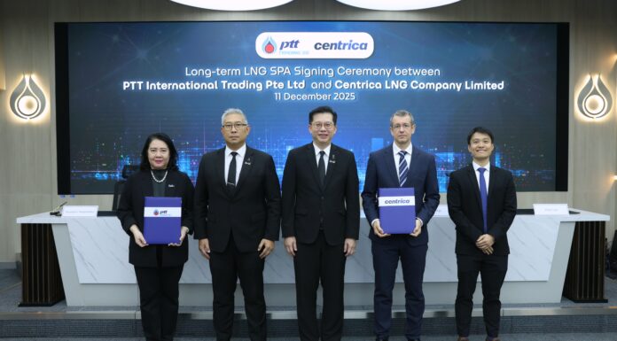 PTTT ผนึก Centrica เดินหน้ายกระดับศักยภาพการแข่งขันในตลาด LNG ระดับเอเชีย