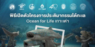 ปตท.สผ. เปิดตัวประติมากรรมใต้ทะเลฟื้นฟูระบบนิเวศแนวปะการัง ส่งเสริมท่องเที่ยวเชิงอนุรักษ์
