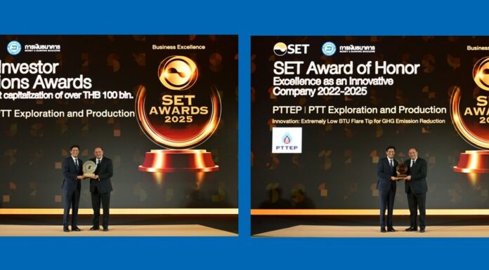 PTTEP recognizes with two prestigious honors at the SET Awards 2025 for Best Innovative Company and Best Investor Relations