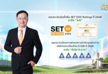 EGCO Group คว้าผลประเมินความยั่งยืน ปี 2568 SET ESG Ratings “ระดับ AA” และการกำกับดูแลกิจการ “ดีเลิศ 5 ดาว”