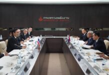 รมต.ลาว เข้าพบ รมว. พลังงานไทย ยืนยันน้ำมันที่นำเข้าจากไทยใช้ภายในลาวเท่านั้น ไม่สามารถส่งออกไปกัมพูชาได้เพราะผิดกฎหมาย