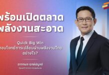 รมว. พลังงาน “อรรถพล” ย้ำ Quick Big Win รองรับการเปลี่ยนผ่านพลังงานอย่างยั่งยืน พร้อมเปิดตลาดพลังงานสะอาด ผลักดันไทยบรรลุเป้าหมาย Net Zero ในปี 2050