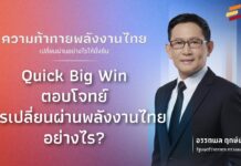 รมว. พลังงาน “อรรถพล” ย้ำ Quick Big Win รองรับการเปลี่ยนผ่านพลังงานอย่างยั่งยืน พร้อมเปิดตลาดพลังงานสะอาด ผลักดันไทยบรรลุเป้าหมาย Net Zero ในปี 2050